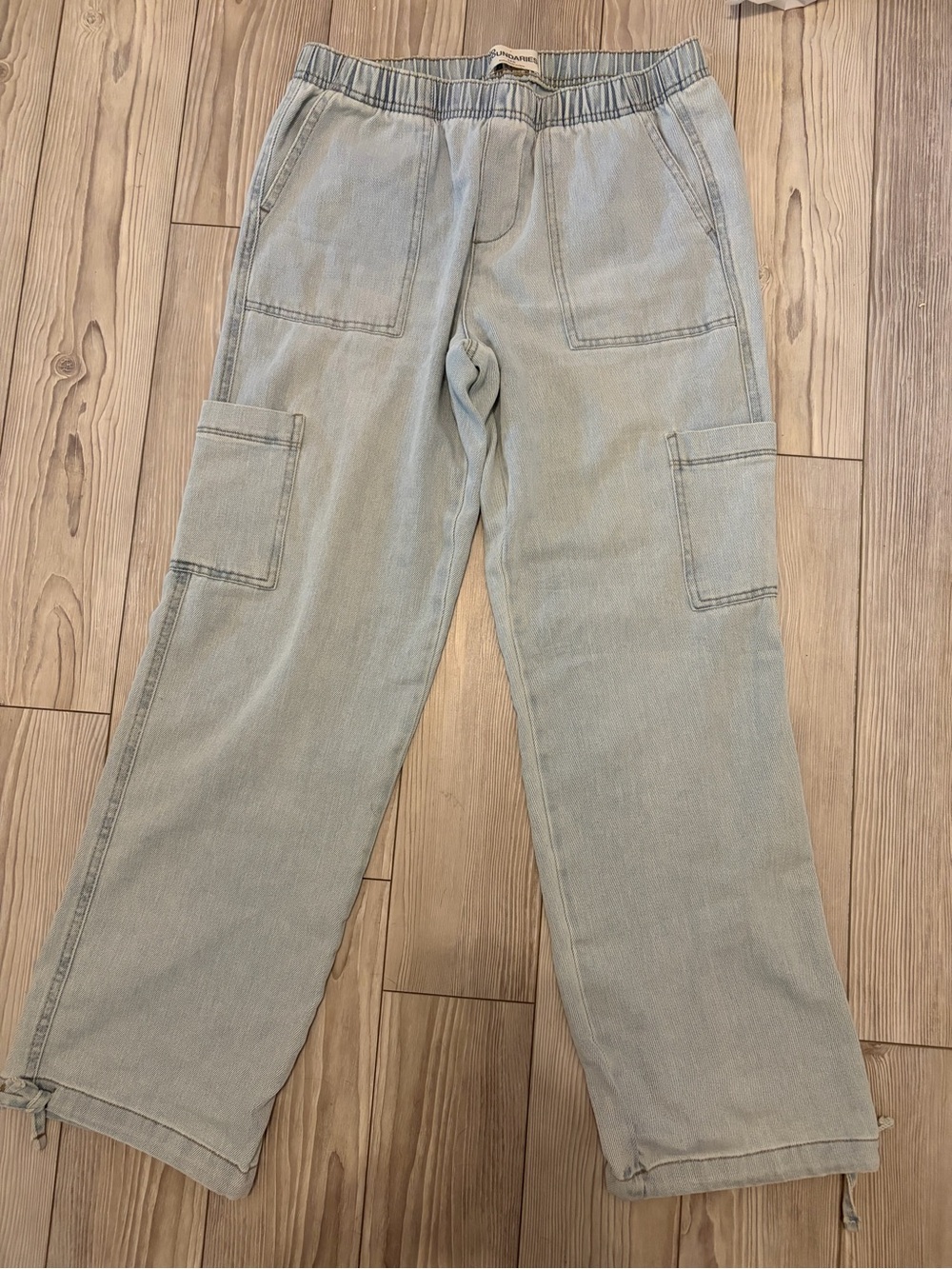 No Boundaries Light Blue Wide Leg Jeans
